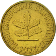 Monnaie, République fédérale allemande, 5 Pfennig, 1973, Stuttgart, SUP