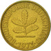 Monnaie, République fédérale allemande, 5 Pfennig, 1973, Stuttgart, SUP