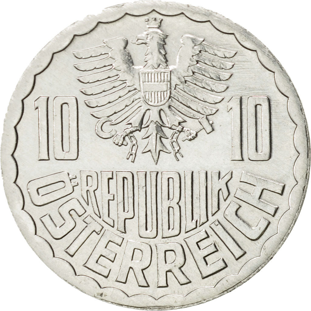 Monnaie, Autriche, 10 Groschen, 1992, Vienna, SUP, Aluminium, KM:2878