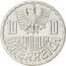 Monnaie, Autriche, 10 Groschen, 1992, Vienna, SUP, Aluminium, KM:2878