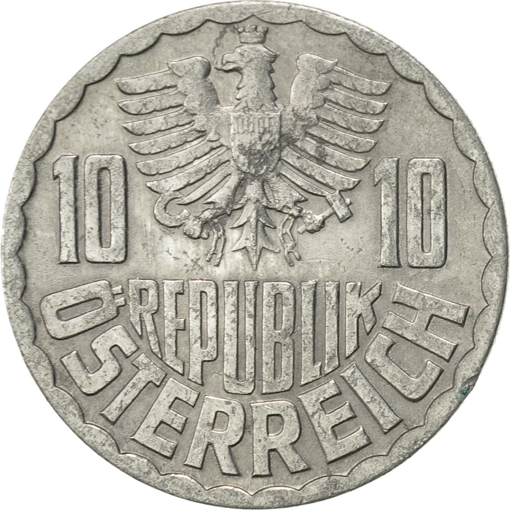 Monnaie, Autriche, 10 Groschen, 1971, Vienna, SUP, Aluminium, KM:2878