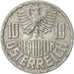 Moneta, Austria, 10 Groschen, 1971, Vienna, AU(55-58), Aluminium, KM:2878