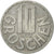 Coin, Austria, 10 Groschen, 1970, Vienna, AU(55-58), Aluminum, KM:2878