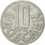 Coin, Austria, 10 Groschen, 1953, Vienna, AU(55-58), Aluminum, KM:2878