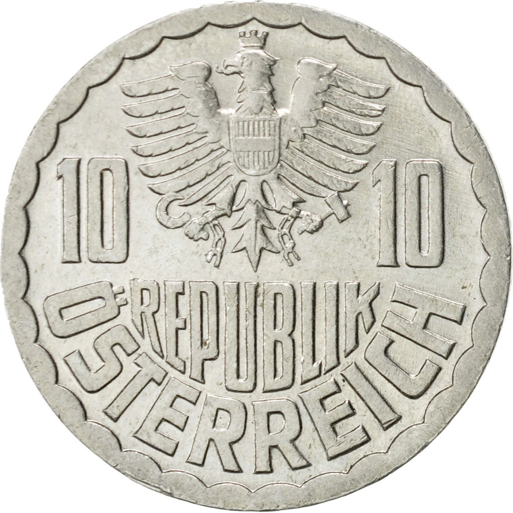 Monnaie, Autriche, 10 Groschen, 1984, Vienna, SUP, Aluminium, KM:2878