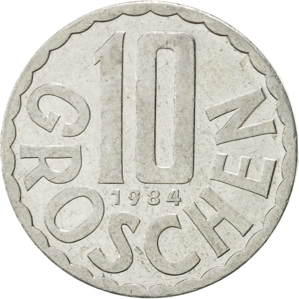 Monnaie, Autriche, 10 Groschen, 1984, Vienna, SUP, Aluminium, KM:2878