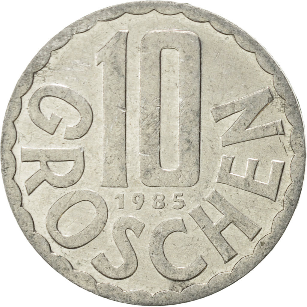 Monnaie, Autriche, 10 Groschen, 1985, Vienna, SUP, Aluminium, KM:2878