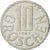 Coin, Austria, 10 Groschen, 1987, Vienna, AU(55-58), Aluminum, KM:2878