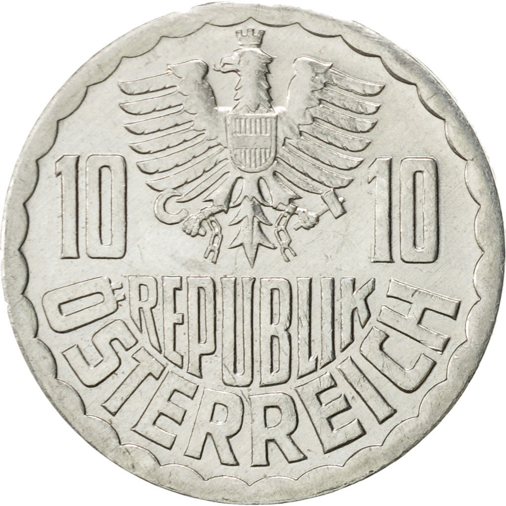 Monnaie, Autriche, 10 Groschen, 1988, Vienna, SUP, Aluminium, KM:2878