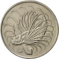Coin, Singapore, 50 Cents, 1972, Singapore Mint, AU(55-58), Copper-nickel, KM:5