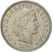 Coin, Switzerland, 20 Rappen, 1985, Bern, AU(55-58), Copper-nickel, KM:29a
