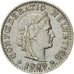 Moneta, Svizzera, 20 Rappen, 1909, Bern, BB+, Nichel, KM:29