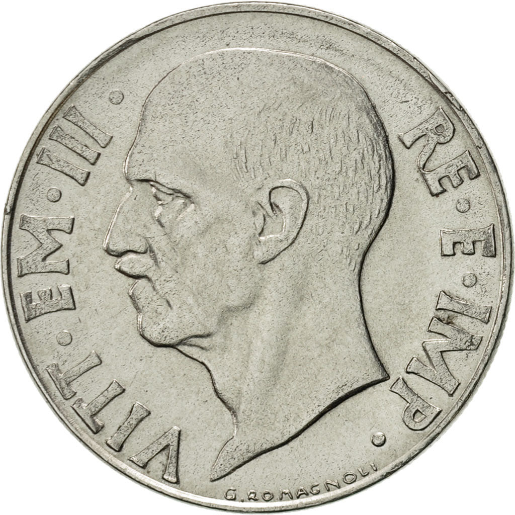 Munten, Italië, Vittorio Emanuele III, 20 Centesimi, 1942, Rome, PR, Stainless