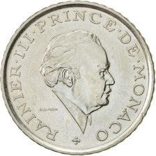 Monaco, Rainier III, 2 Francs, 1981, AU(55-58), Nickel, KM:157, Gadoury:MC151