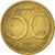 Coin, Austria, 50 Groschen, 1981, AU(50-53), Aluminum-Bronze, KM:2885