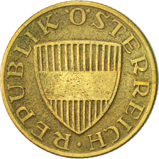 Austria, 50 Groschen, 1966, AU(50-53), Aluminum-Bronze, KM:2885