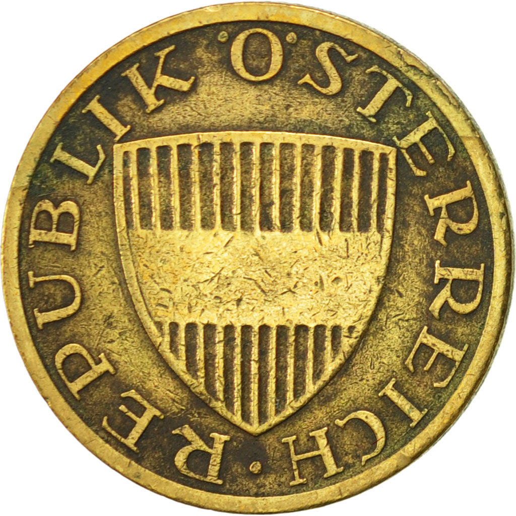 Coin, Austria, 50 Groschen, 1961, EF(40-45), Aluminum-Bronze, KM:2885