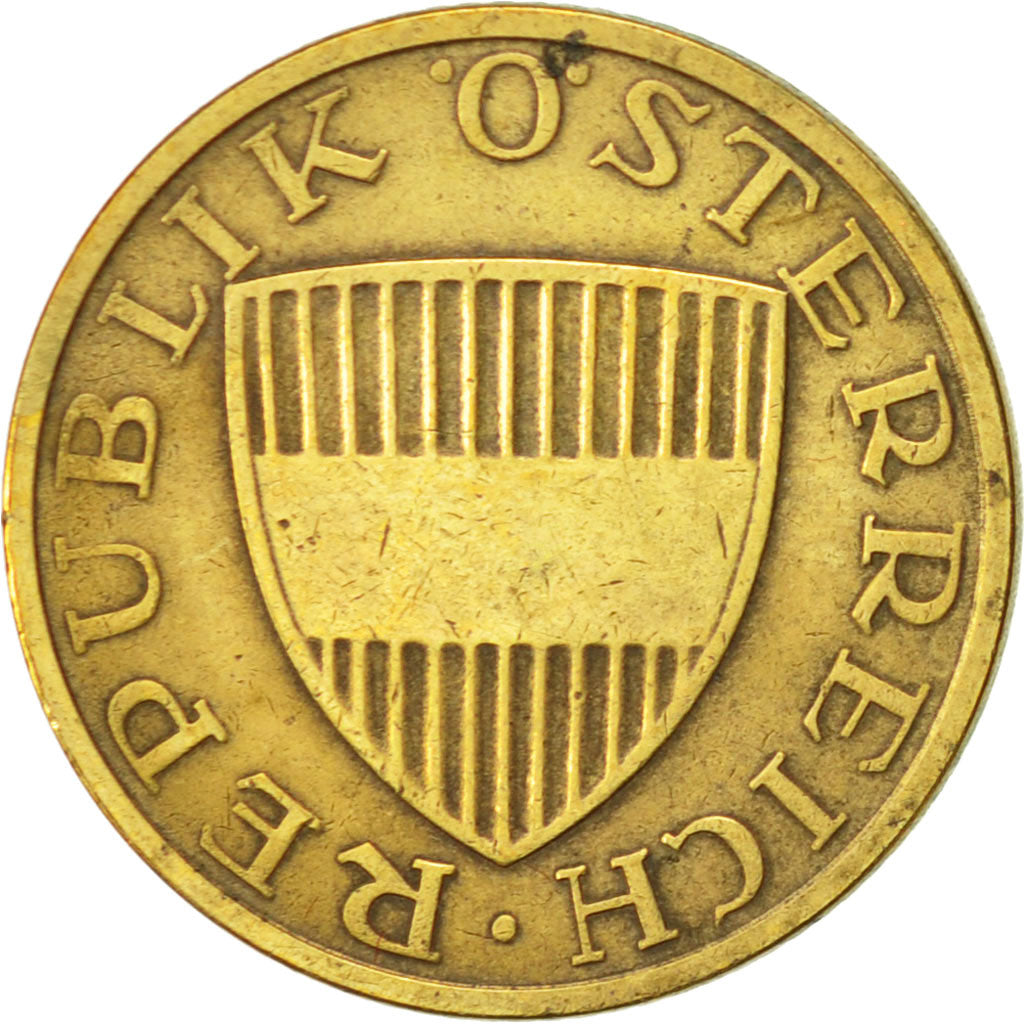 Coin, Austria, 50 Groschen, 1976, AU(50-53), Aluminum-Bronze, KM:2885