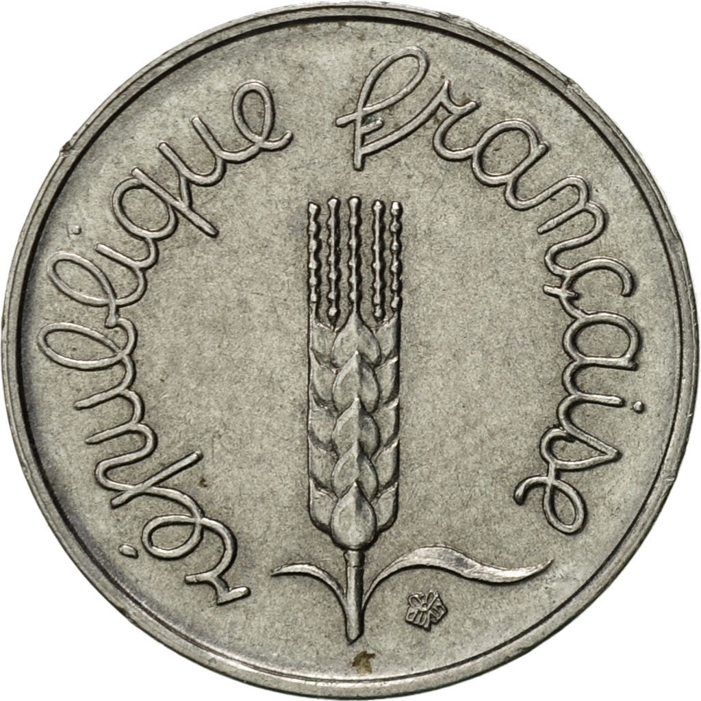 Coin, France, Épi, Centime, 1967, Paris, AU(55-58), Stainless Steel, KM:928