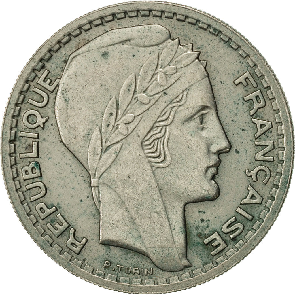 Coin, France, Turin, 10 Francs, 1947, Beaumont - Le Roger, EF(40-45)