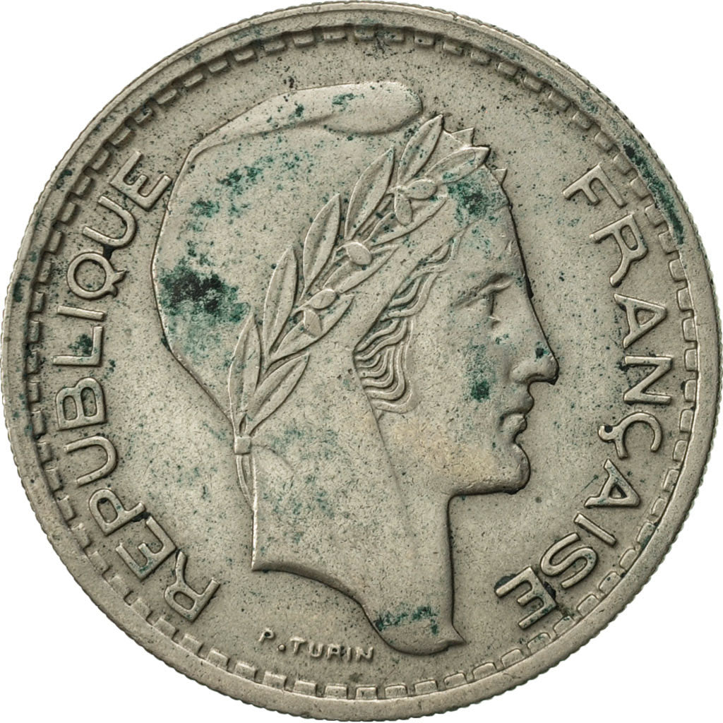 Coin, France, Turin, 10 Francs, 1948, Beaumont - Le Roger, AU(50-53)