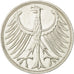 GERMANY - FEDERAL REPUBLIC, 5 Mark, 1969, Stuttgart, AU(55-58), Silver, KM:112.1