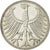 Moneda, ALEMANIA - REPÚBLICA FEDERAL, 5 Mark, 1956, Stuttgart, MBC+, Plata