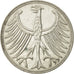 Coin, GERMANY - FEDERAL REPUBLIC, 5 Mark, 1956, Stuttgart, AU(50-53), Silver