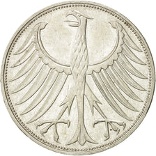 Coin, GERMANY - FEDERAL REPUBLIC, 5 Mark, 1972, Munich, AU(55-58), Silver
