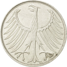 Coin, GERMANY - FEDERAL REPUBLIC, 5 Mark, 1973, Hambourg, AU(55-58), Silver