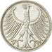 Coin, GERMANY - FEDERAL REPUBLIC, 5 Mark, 1965, Stuttgart, AU(55-58), Silver