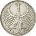 Monnaie, République fédérale allemande, 5 Mark, 1951, Munich, SUP, Argent