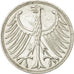 Coin, GERMANY - FEDERAL REPUBLIC, 5 Mark, 1951, Stuttgart, AU(50-53), Silver