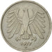 Coin, GERMANY - FEDERAL REPUBLIC, 5 Mark, 1977, Stuttgart, AU(50-53)