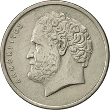 Coin, Greece, 10 Drachmes, 1988, AU(55-58), Copper-nickel, KM:132