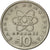 Coin, Greece, 10 Drachmes, 1988, AU(55-58), Copper-nickel, KM:132