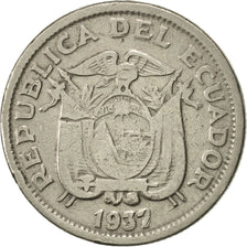 Coin, Ecuador, Sucre, Un, 1937, VF(30-35), Nickel, KM:78.1