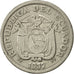 Moneta, Ecuador, Sucre, Un, 1937, MB+, Nichel, KM:78.1