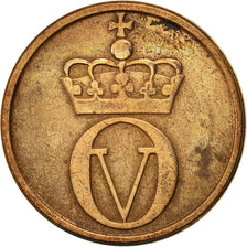 Munten, Noorwegen, Olav V, Ore, 1962, ZF+, Bronze, KM:403