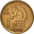 Moneda, Noruega, Olav V, Ore, 1966, MBC+, Bronce, KM:403