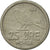 Coin, Norway, Olav V, 25 Öre, 1968, EF(40-45), Copper-nickel, KM:407