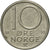 Munten, Noorwegen, Olav V, 10 Öre, 1979, ZF+, Copper-nickel, KM:416