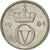 Moneda, Noruega, Olav V, 10 Öre, 1984, MBC+, Cobre - níquel, KM:416