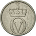 Moneta, Norwegia, Olav V, 10 Öre, 1962, AU(50-53), Miedź-Nikiel, KM:411