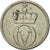 Moneda, Noruega, Olav V, 10 Öre, 1968, MBC+, Cobre - níquel, KM:411