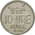 Moneda, Noruega, Olav V, 10 Öre, 1964, MBC+, Cobre - níquel, KM:411