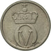 Monnaie, Norvège, Olav V, 10 Öre, 1961, TTB+, Copper-nickel, KM:411