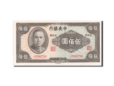 Biljet, China, 500 Yüan, 1944, SPL+