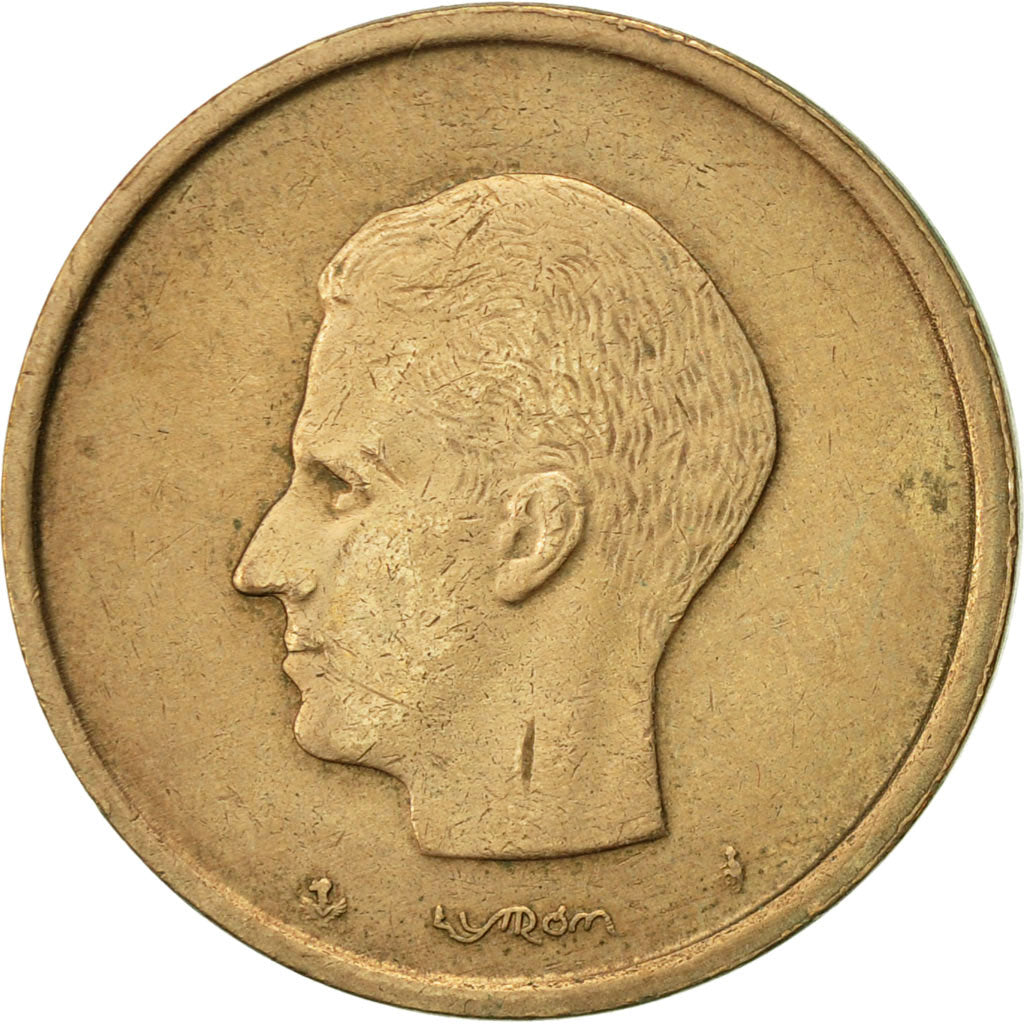 Coin, Belgium, 20 Francs, 20 Frank, 1982, EF(40-45), Nickel-Bronze, KM:160