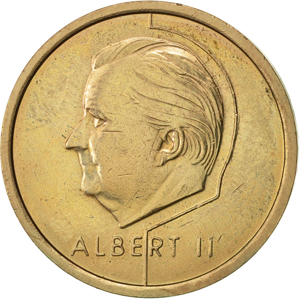 Belgium, Albert II, 20 Francs, 20 Frank, 1996, Brussels, AU(50-53)